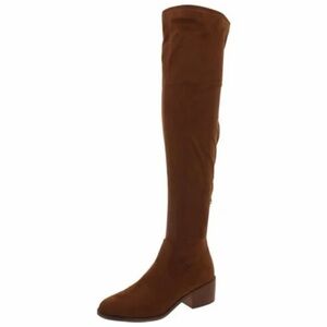 Steve Madden Women's Georgette Over The Knee Boot Cognac 9.5